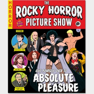 Rocky Horror Picture Show Comic Book Posters and Art